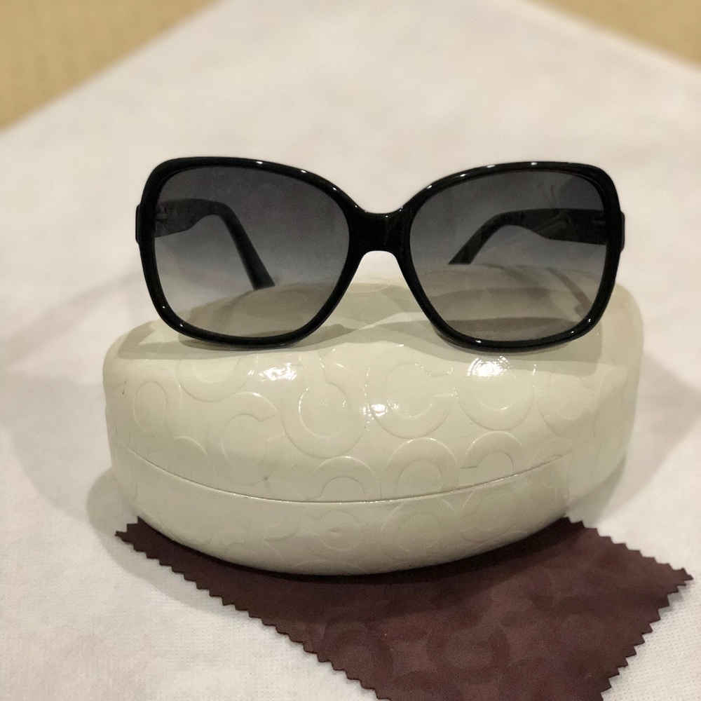 Authentic Coach Logo Sunglasses